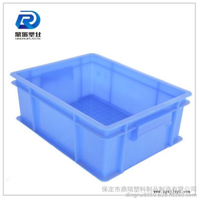 天津鼎瑞塑料周转箱餐具消毒箱 /周转箱批发/蓝色加厚加盖子塑料周转箱储物箱图6