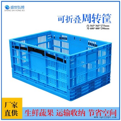 盛世弘博定制 豆芽筐 可折叠塑料周转筐厂家直供规格多样大量现货图2
