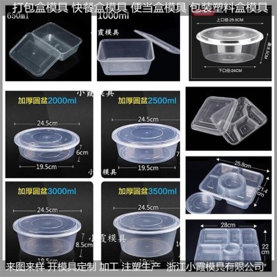 大型模具制造 龙虾盒模具注塑包装盒模具图3