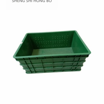 加厚塑料筐|蓝色环保果蔬筐|绿色育苗筐规格齐全-盛世弘博图6