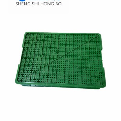 加厚塑料筐|蓝色环保果蔬筐|绿色育苗筐规格齐全-盛世弘博图4