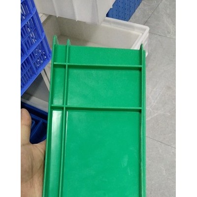 汽配专用物流箱塑料周转箱全新料加强筋塑料箱大号五金零件盒