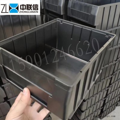 分隔零件盒电子元件盒五金工具整理盒收纳分类盒仓库置物塑料盒图4