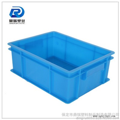 山西鼎瑞塑料周转箱餐具消毒箱 /周转箱厂家/蓝色加厚加盖子塑料周转箱储物箱图8