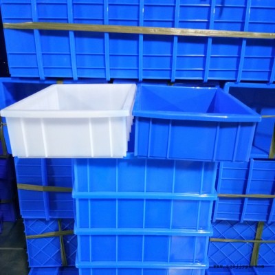 零件盒周转箱物料盒收纳盒配件箱塑料盒胶框五金工具盒长方形4号零件盒图6