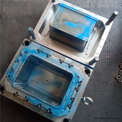 塑料箱子模具开模定制衣物箱模具 衣物整理箱子模具 储物箱模具图5