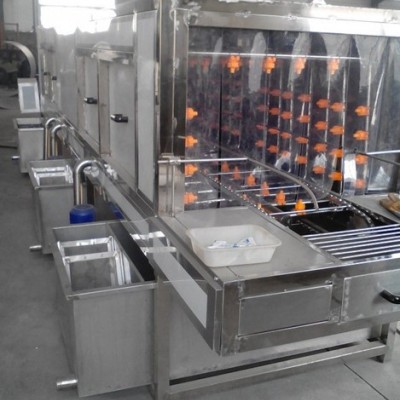 鼎鸿XKJ-2000型多功能洗箱机 塑料盒子清洗机 豆芽箱清洗机 隧道式洗筐机 洗箱机报价 食品盒子清洗设备图5