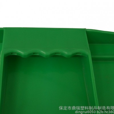 北京鼎瑞塑料周转箱餐具消毒箱 /周转箱厂家/蓝色加厚加盖子塑料周转箱储物箱图4