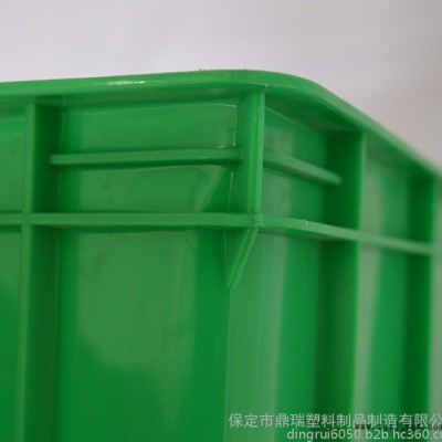 北京鼎瑞塑料周转箱餐具消毒箱 /周转箱厂家/蓝色加厚加盖子塑料周转箱储物箱图7