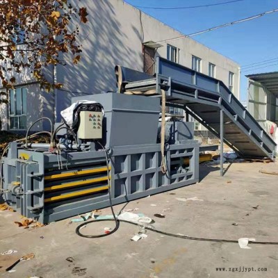 液压废纸打包机 塑料盒液压打包机 卧式液压打包机价格 品种齐全
