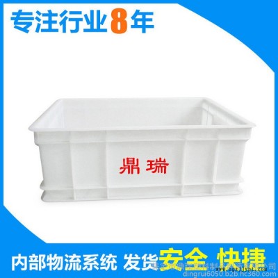 山西鼎瑞大号家用整理箱塑料 /周转箱厂家/蓝色加厚加盖子塑料周转箱储物箱图7