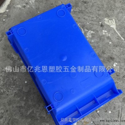 专业塑料零件盒 插柱式斜口零件盒 PP组合式零件盒图1
