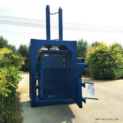 河南LF-23 塑料瓶液压打包机  多功能废旧纸箱多效打包机 塑料瓶压包机图6