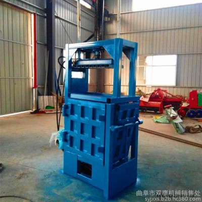 河南LF-23 塑料瓶液压打包机  多功能废旧纸箱多效打包机 塑料瓶压包机图4