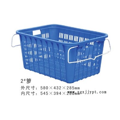 深圳全新蓝色塑料箱，塑料箱厂家图4