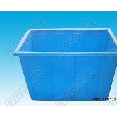 方形塑料箱,厂专用塑料箱,印染塑料箱,可推式胶箱,厂方形塑料箱,图3