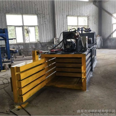 废纸箱塑料瓶打包机 立式液压打包机 全自动塑料瓶打包机图8
