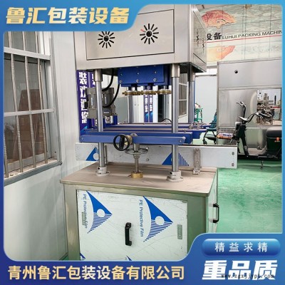 半自动搓盖机 鲁汇 塑料瓶搓盖机价格 灌装设备生产线图4