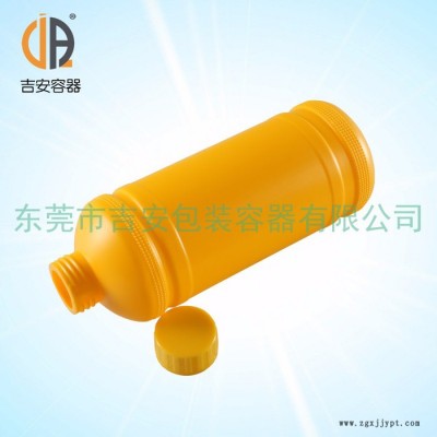 JAPC1L 塑料瓶 黄色1L圆瓶 1000ml毫升包装塑料瓶 1000g化工液体瓶 厂家现货供应图4