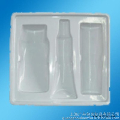 上海化妆品吸塑,化妆品吸塑内托,植绒化妆品包装180017169906上海广舟包装制品有限公司专业定制制作化妆品吸塑包装图8
