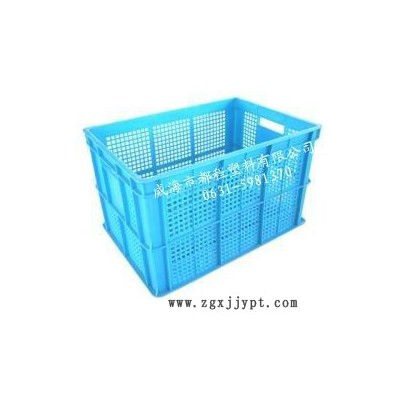 潍坊塑料周转筐/潍坊塑料筐厂家图1