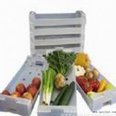 批量销售水果专用塑料箱 方形塑料箱