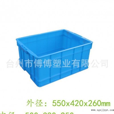 500-250箱红色周转箱 苏州塑料箱 常州塑料箱 南通食其图3