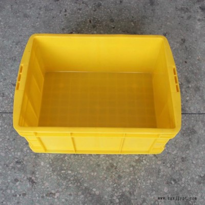 黄色塑料箱,南京周转箱,厂家周转箱,让利周转箱,高淳塑料箱