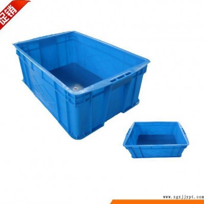 塑料箱 510-200塑料周转箱 蓝色塑料箱 510塑料 环图2
