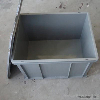 供应400-230塑料物流箱 套叠物流箱 有盖物流箱 可堆式物流箱 义乌塑料箱