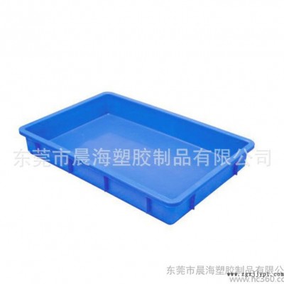 ** 塑料箱 大号A3# 五金运输塑料周转方盘蓝色 塑料箱定