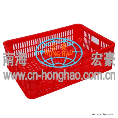 供应宏豪7号塑料周转箩-周转箱周转箩品牌**图2