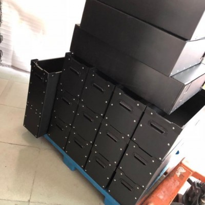 东莞深圳防静电黑色塑胶周转箱图3