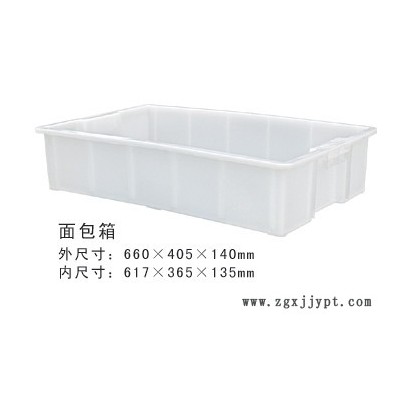 佛山市 亿兆恩 厂家供应河南**塑料产品 塑料周转箱 7*面包箱图2