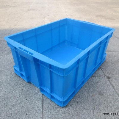 供460塑料周转箱 工具零件箱 食品塑料箱 电子 五金 塑胶周转箱内径  450*300*155图4