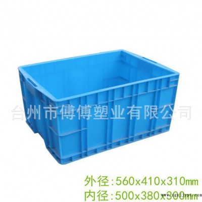 塑料周转箱黄色 500-240箱 塑胶箱 河北塑料箱 杭州塑图2