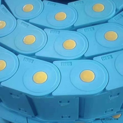 穿线坦克链 封闭式塑料拖链 北京穿线塑料软管图2