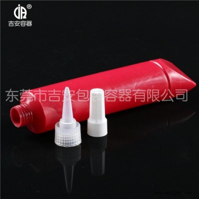 供应250毫升硅胶瓶 250ML玻璃胶瓶厌氧胶瓶 尖嘴瓶 JAPC品牌塑料瓶图3