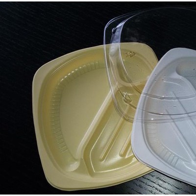 食品吸塑包装盒、PP双色寿司包装盒广舟包装专业定制食品吸塑包装盒
