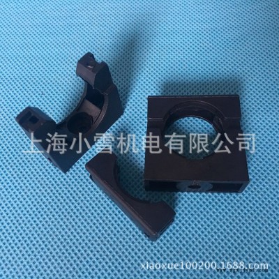 波纹管带盖支架AD21.2 PA/PP/PE波纹软管固定座 塑料软管支架图3