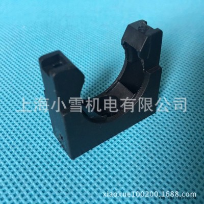 波纹管带盖支架AD21.2 PA/PP/PE波纹软管固定座 塑料软管支架图2