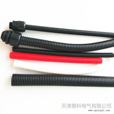 尼龙波纹软管 黑色塑料穿线软管  蛇皮管  批发直销