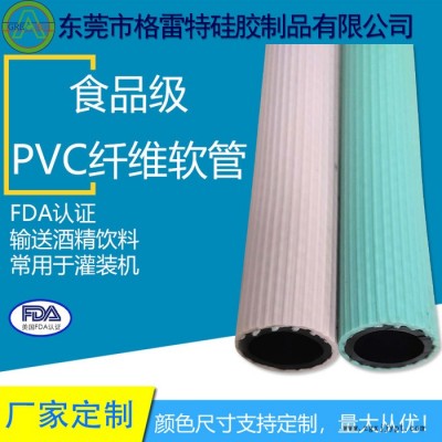 GREATFLEX 粉红色 PVC纤维增强软管塑料编织网纹水管图3
