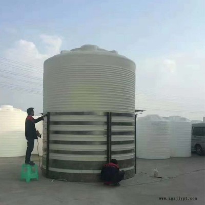 藤县塑料储水桶10立方水箱塑料罐批发图2