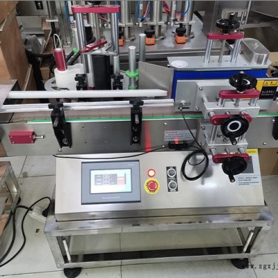 郑州硅胶塑料软管自动贴标机 全自动液体胶软管贴标机定制图4