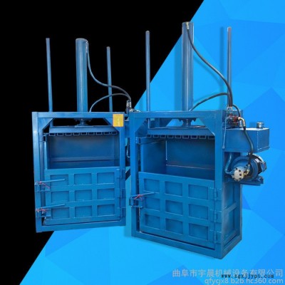 塑料软管压缩立式液压打包机 废纸压块机编织袋塑料瓶打包机图5