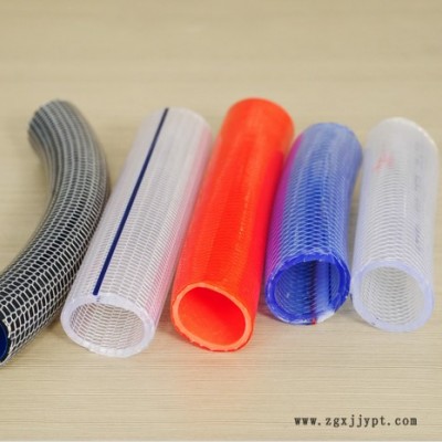 供应河北景县PVC塑筋增强软管、PVC 牛筋软管、 PVC涤纶纤维增强软管、纤维增强PVC软管、牛筋管图1