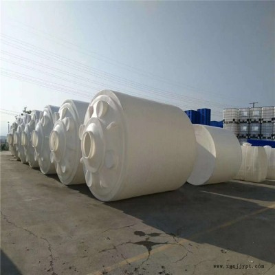 陕西装30方浑水塑料罐/PE防腐储水罐大水桶厂家图5