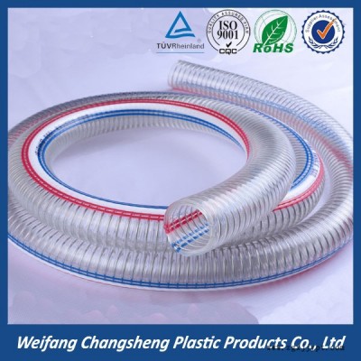 奕源 50mm 无味PVC钢丝塑料软管 PVC钢丝软管厂家