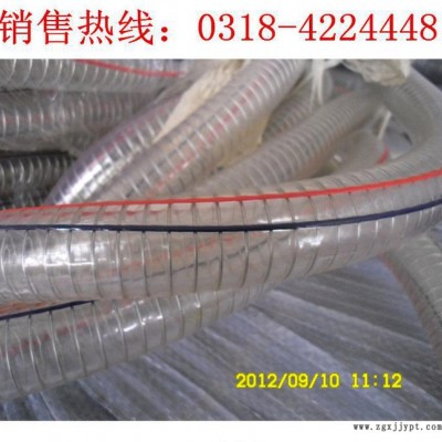 厂价直销 钢丝骨架透明 PVC塑料软管 食品级软管 规格齐全图2